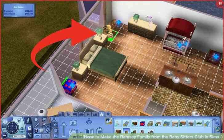 Image intitulée Faire Ramsey de la Famille de la des Baby Sitters Club dans les Sims 3 Étape 9